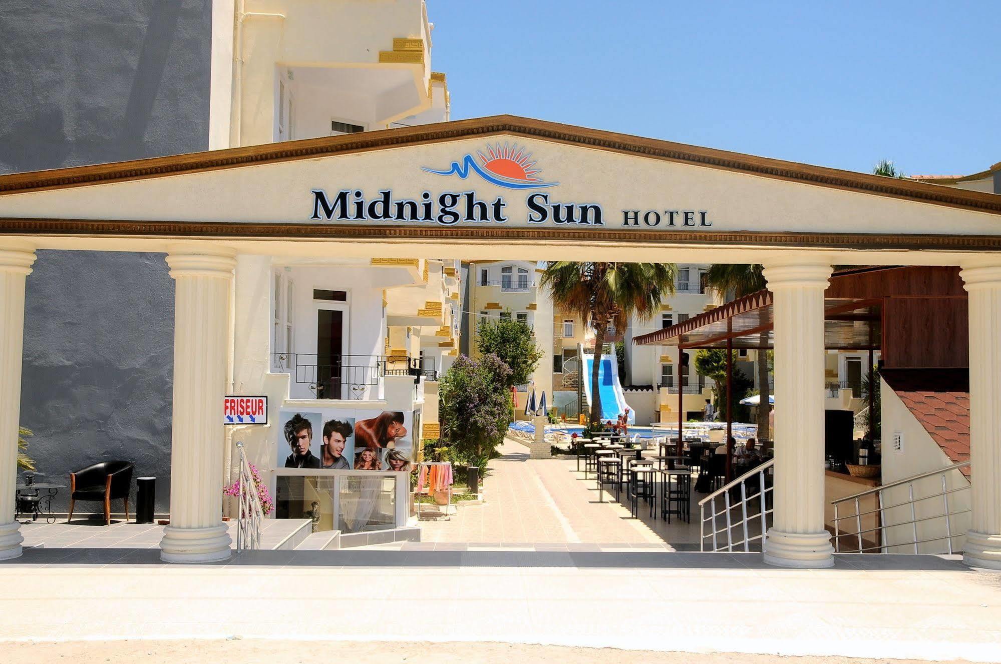 Midnight Sun Hotel Side Exterior foto